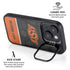 Oklahoma State University Split Jersey iPhone 14 Kickstand Case